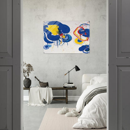 Dream It Is - Sam Francis Acrylic Print - 70x100 cm / 28x40″ inches | Sam Francis Wall Art | Sam Francis Prints