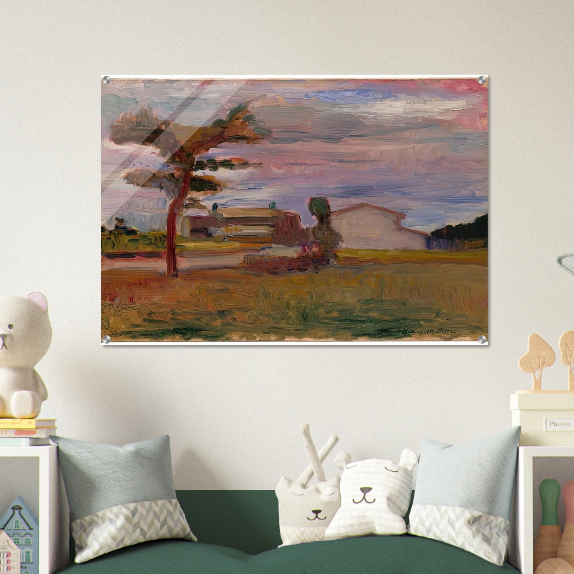 CORSICAN LANDSCAPE 1898 - Henri Matisse Acrylic Print - 70x100 cm / 28x40″ inches