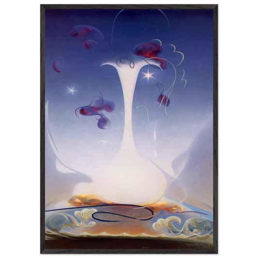 Memory - 1937 - Agnes Lawrence Pelton Framed Art Print – Black Wooden Frame - Default Title - -Framed Art Print