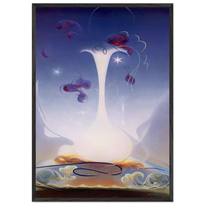 Memory - 1937 - Agnes Lawrence Pelton 70x100 cm / 28x40 inches Framed Art Print – Black Wooden Frame