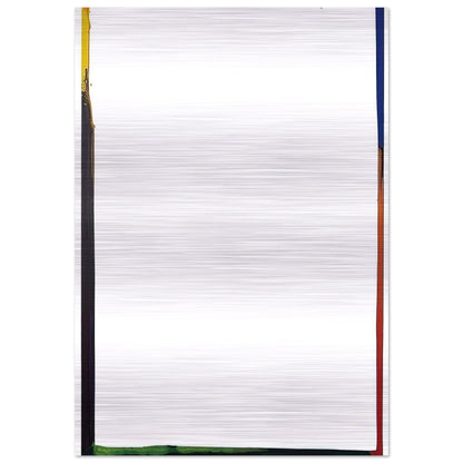 Acrylic on canvas - Sam Francis Brushed Aluminum Print - 70x100 cm / 28x40 inches | Sam Francis Aluminum Print | Sam Francis Prints