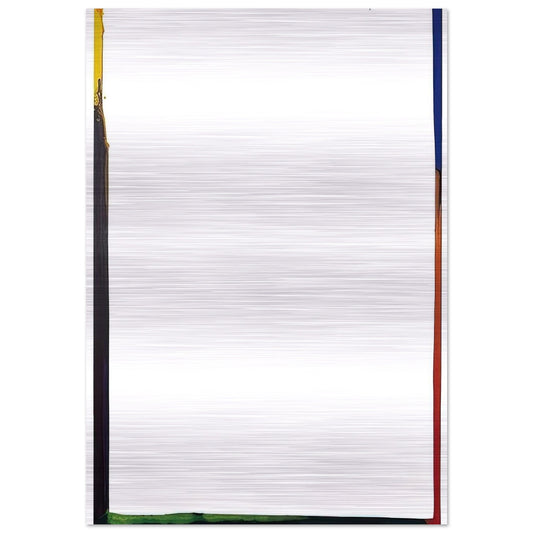 Acrylic on canvas - Sam Francis Brushed Aluminum Print - 70x100 cm / 28x40 inches | Sam Francis Aluminum Print | Sam Francis Prints