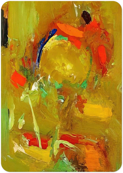 Genius Logic By Hans Hofmann Pack of 10 Post Cards | Hans Hofmann Post Cards | A6 (10.5 x 14.8 cm) - 4.1 x 5.8 inches