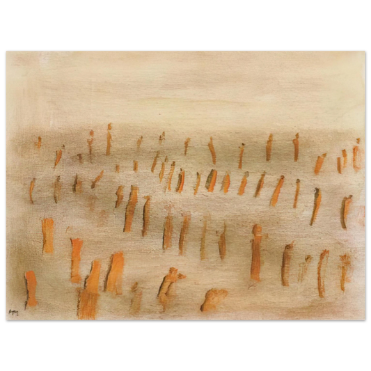 Henri Michaux - Untitled - Art Informel, Expressionism Fine Art Poster - Default Title