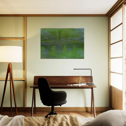 Waterloo Bridge, Dawn - claude monet Brushed Aluminum Print - 70x100 cm / 28x40 inches | claude monet Aluminum Print | claude monet Prints