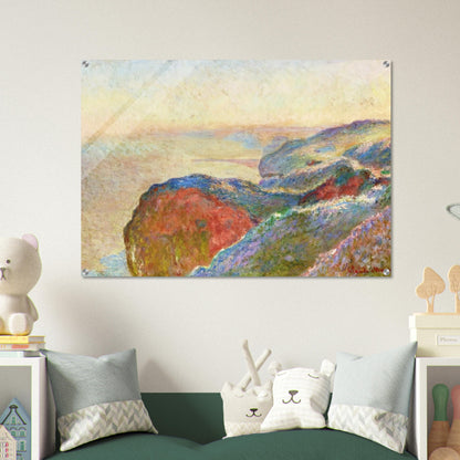At Val Saint-Nicolas near Dieppe, Morning - claude monet Acrylic Print - 70x100 cm / 28x40″ inches