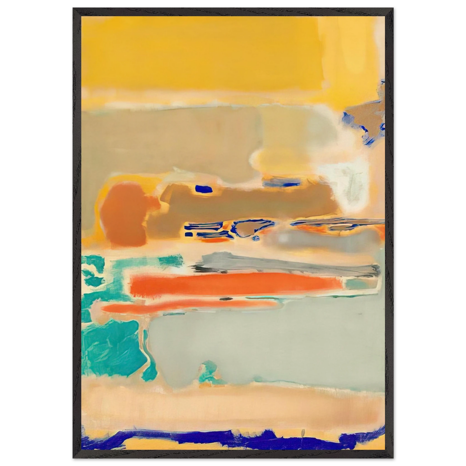 Multiform - 1948 - Mark Rothko Framed Art Print – Black Wooden Frame - Default Title - -Framed Art Print