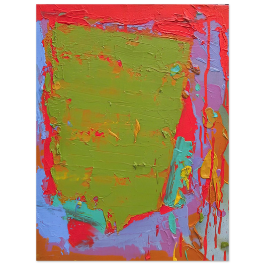 John Hoyland - 21.1.75 - 1975 Fine Art Poster - Default Title