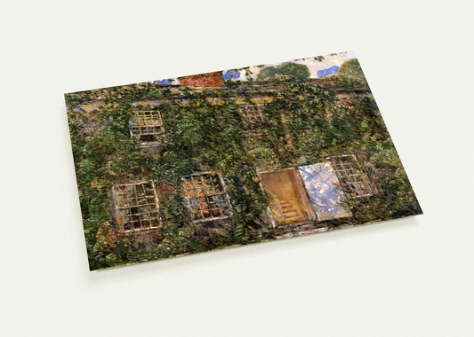 Home Sweet Home Cottage, East Hampton By Childe Hassam Pack of 10 Post Cards | Childe Hassam Post Cards | A6 (10.5 x 14.8 cm) - 4.1 x 5.8 inches