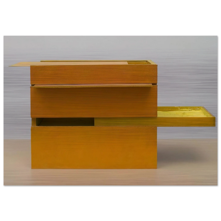 B11 Box Bólide 09 - Helio Oiticica Brushed Aluminum Print - 70x100 cm / 28x40 inches | Helio Oiticica Aluminum Print | Helio Oiticica Prints