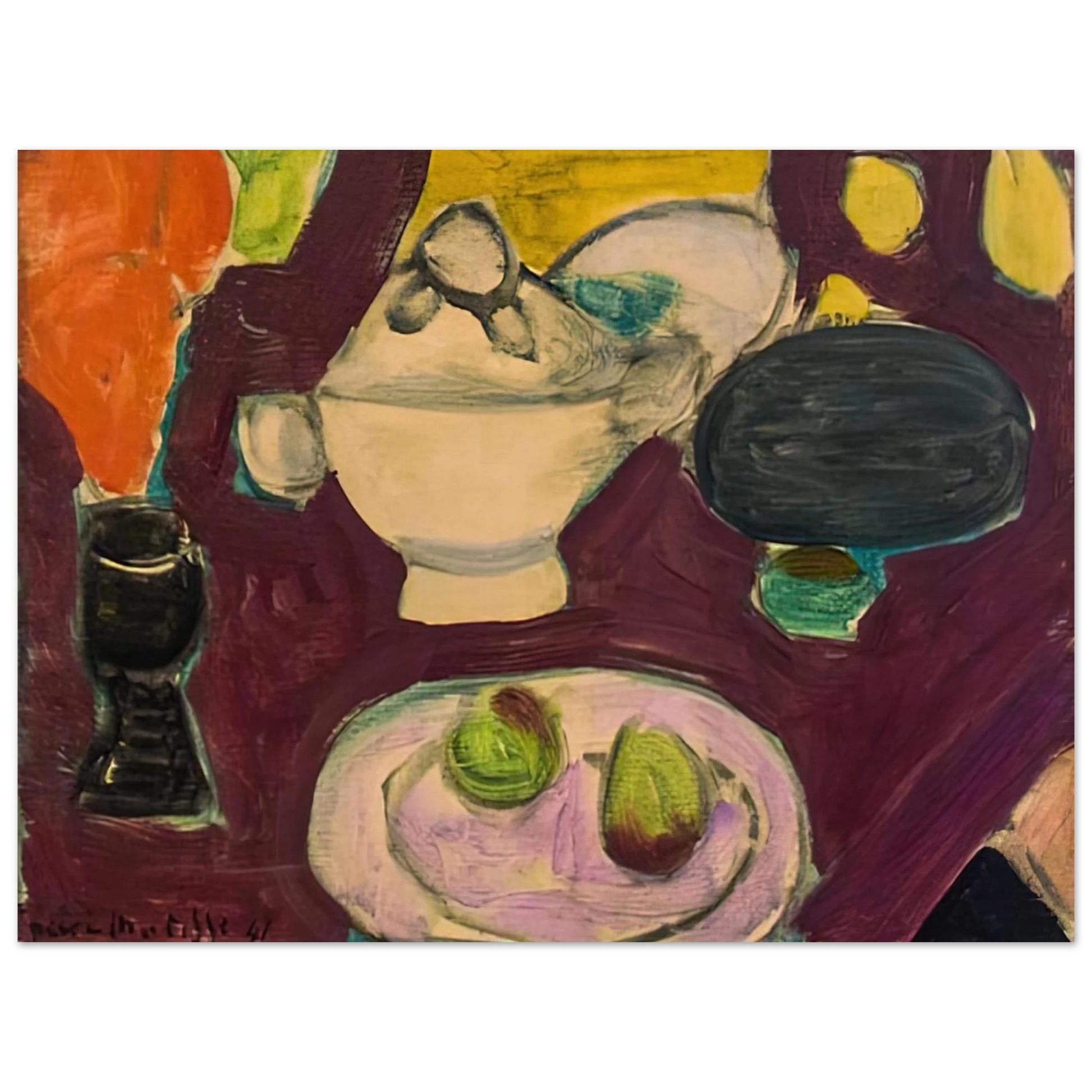 Henri Matisse - STILL LIFE 1941 Fine Art Poster - Default Title