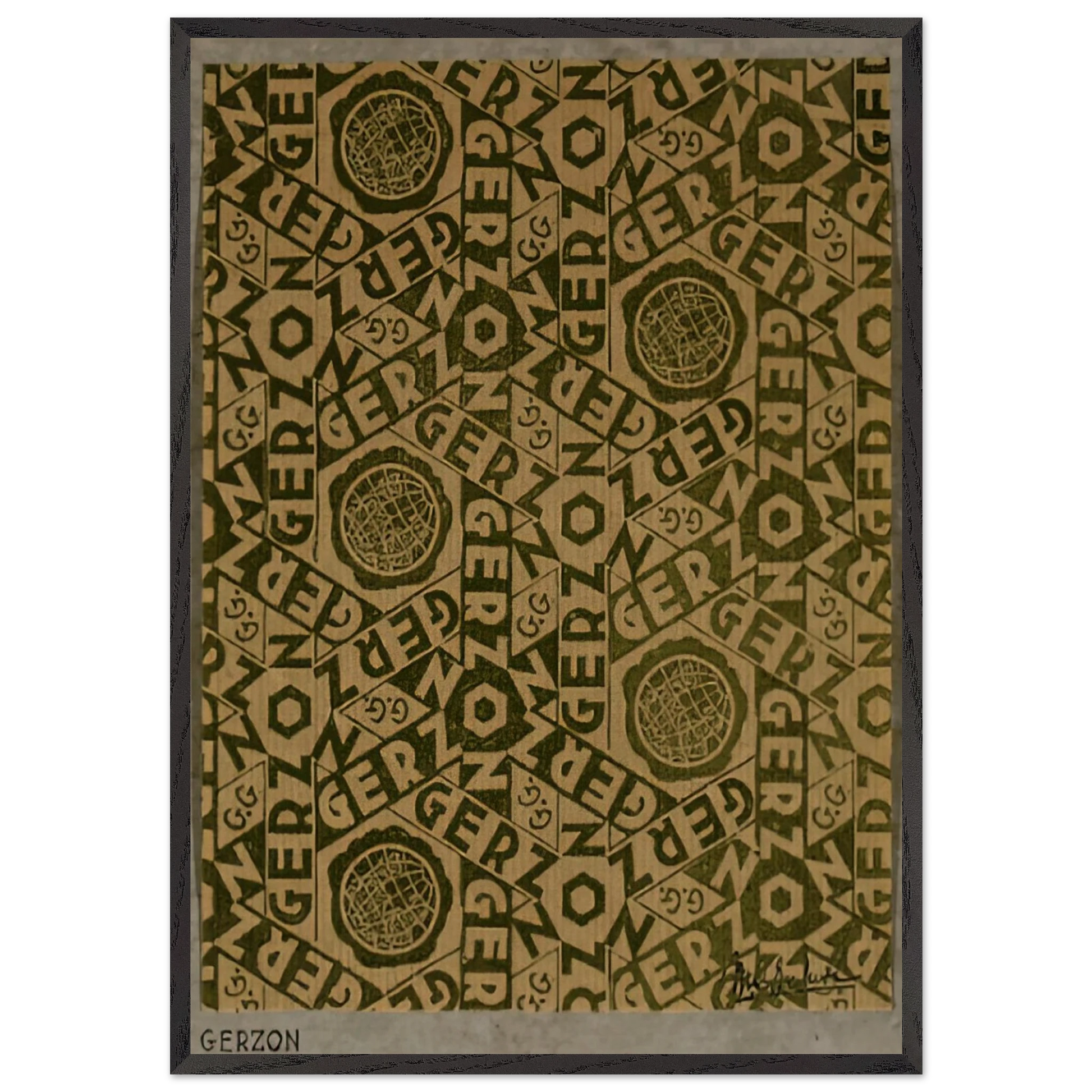 ESCHER 19 - MC Escher Framed Art Print – Black Wooden Frame - Default Title - -Framed Art Print