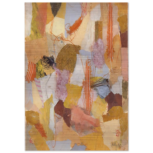 Number 650 - 1953 - Anne Ryan Brushed Aluminum Print - 70x100 cm / 28x40 inches | Anne Ryan Aluminum Print | Anne Ryan Prints