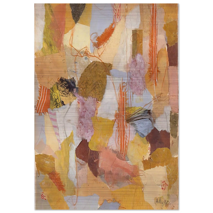 Number 650 - 1953 - Anne Ryan Brushed Aluminum Print - 70x100 cm / 28x40 inches | Anne Ryan Aluminum Print | Anne Ryan Prints