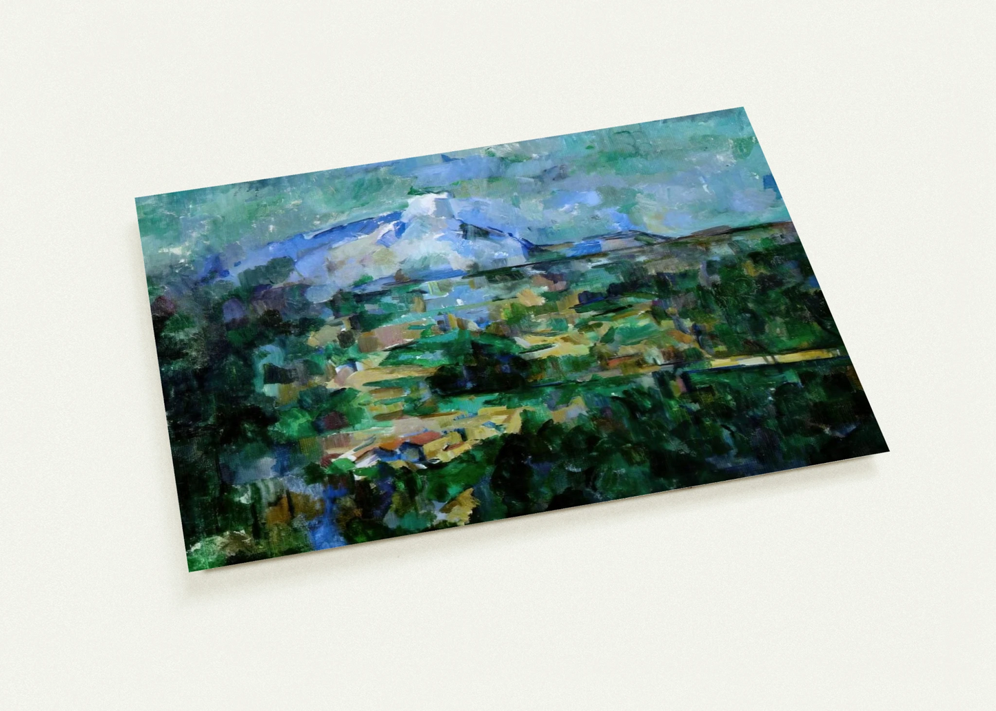 Montagne Sainte-Victoire from Lauves By Paul Cézanne Pack of 10 Post Cards | Paul Cézanne Post Cards | A6 (10.5 x 14.8 cm) - 4.1 x 5.8 inches