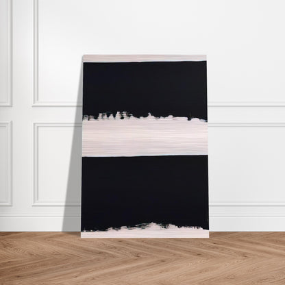 Gouache 2004 B-7 - 2004 - Pierre Soulages Brushed Aluminum Print - 70x100 cm / 28x40 inches | Pierre Soulages Aluminum Print | Pierre Soulages Prints