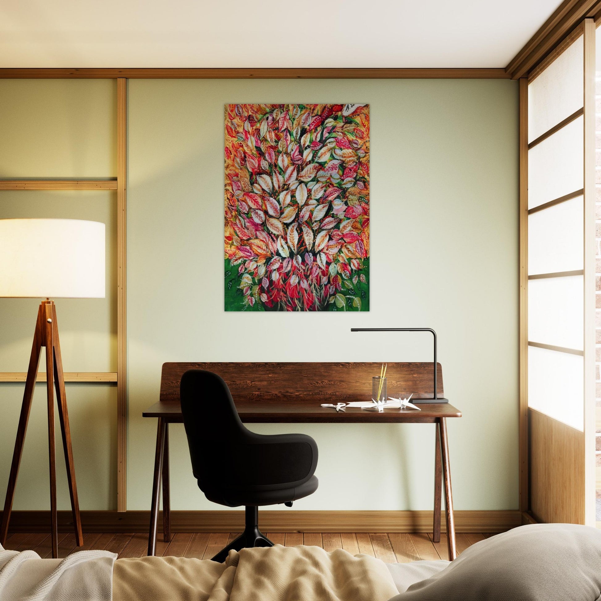 Feuilles - 1928 - Seraphine Louis Brushed Aluminum Print - 70x100 cm / 28x40 inches | Seraphine Louis Aluminum Print | Seraphine Louis Prints