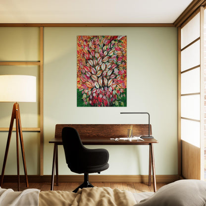 Feuilles - 1928 - Seraphine Louis Brushed Aluminum Print - 70x100 cm / 28x40 inches | Seraphine Louis Aluminum Print | Seraphine Louis Prints