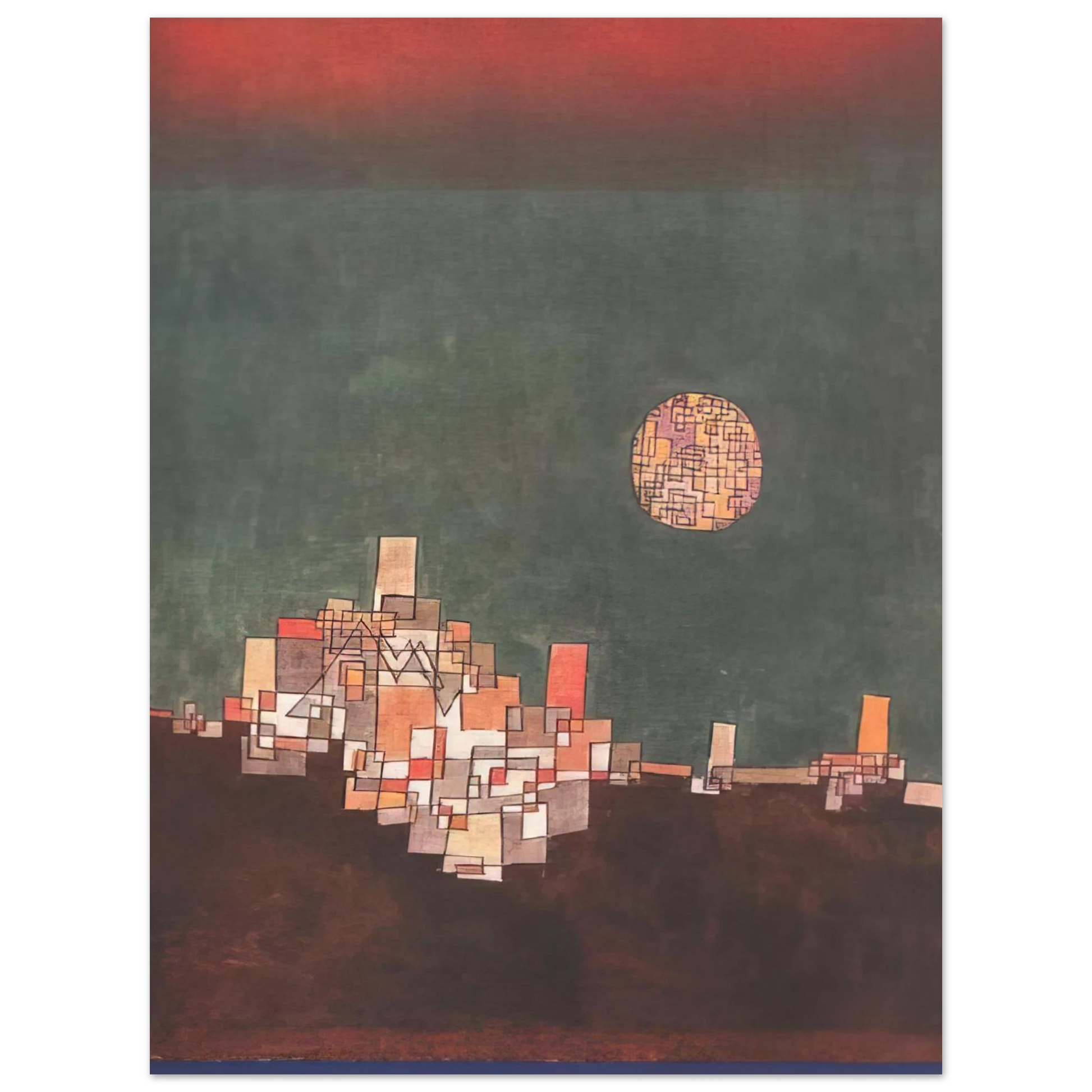 Paul Klee - CHOSEN SITE 1940 Fine Art Poster - Default Title