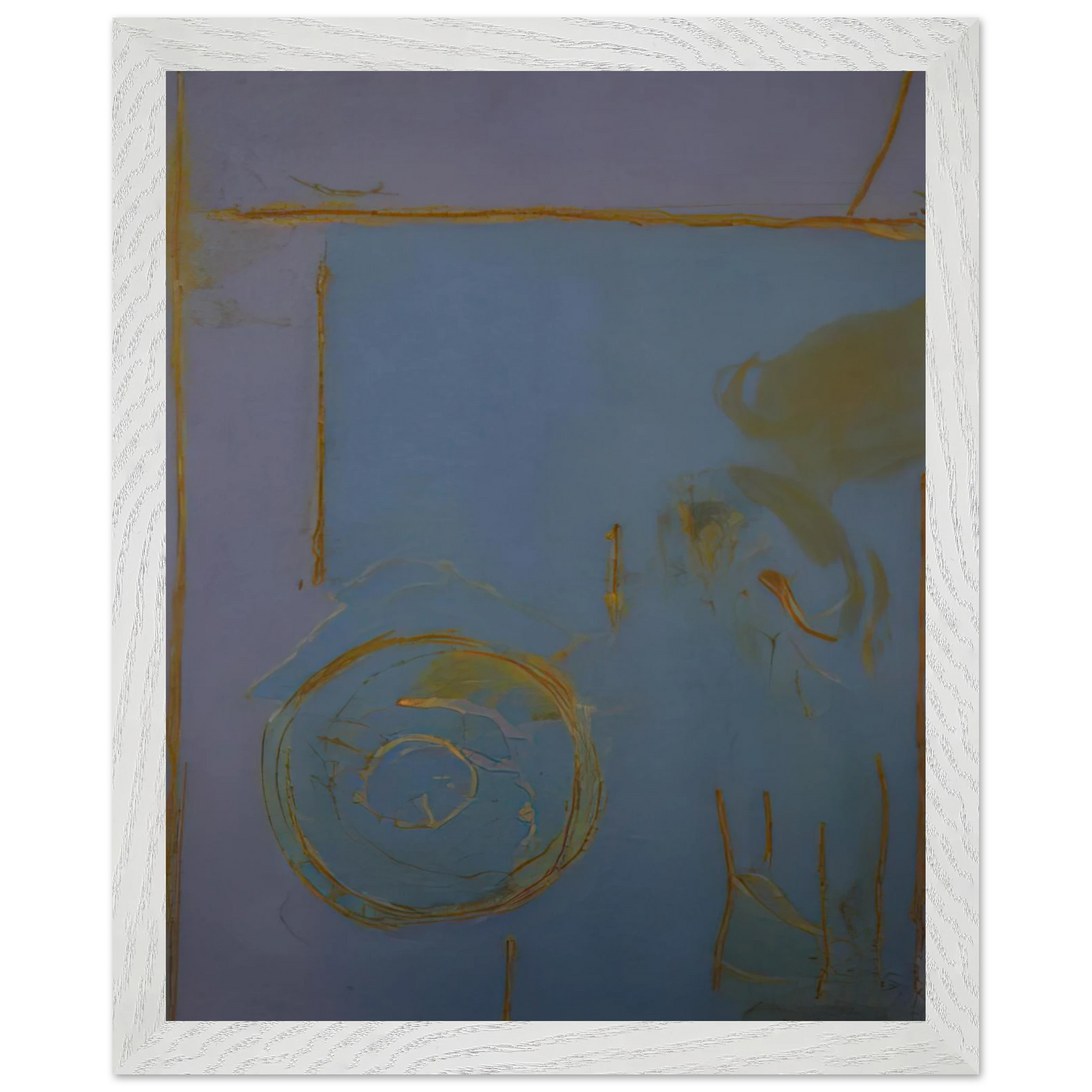 Helen Frankenthaler - Guadalupe - 1989 Wall art - 30x40 cm / 12x16 Inches - Premium Wooden Framed Poster With Fine Art Paper - Wood frame