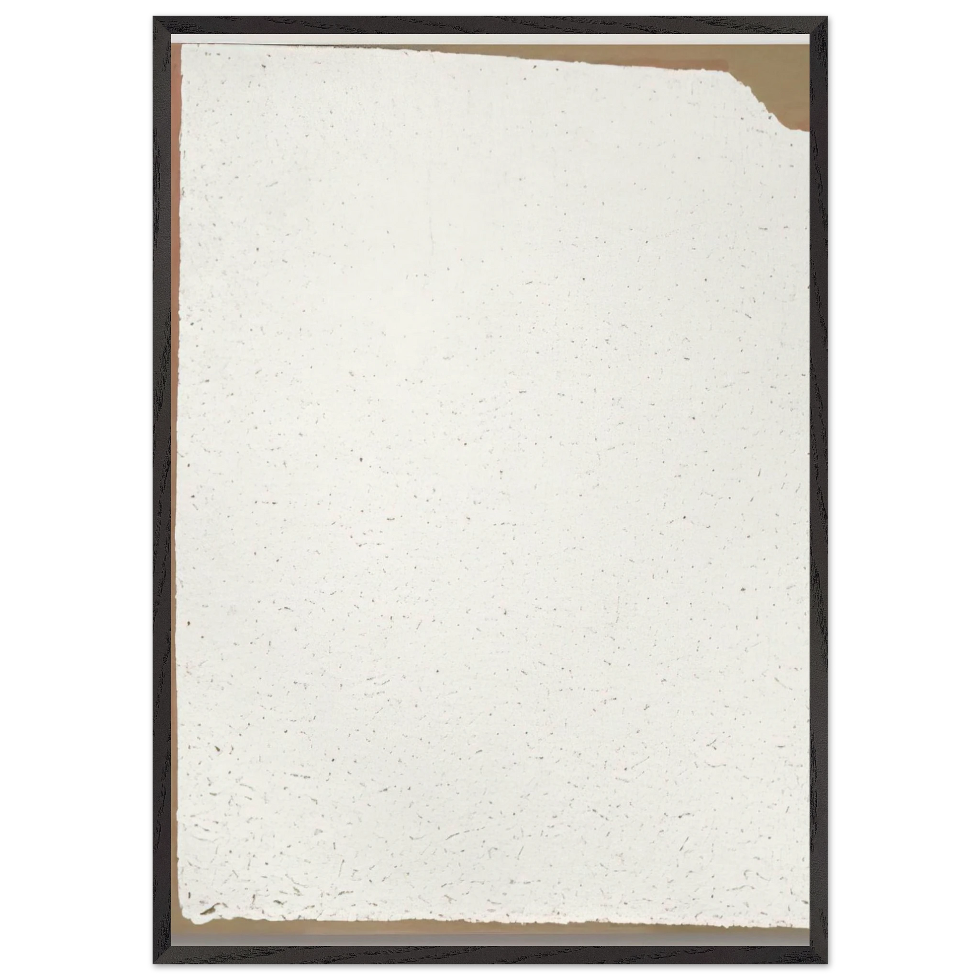 Convention - Robert Ryman Framed Art Print – Black Wooden Frame - Default Title - -Framed Art Print