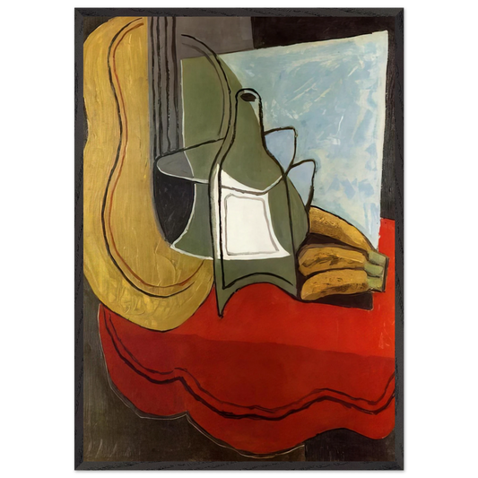 BANANAS - Juan Gris Framed Art Print – Black Wooden Frame - Default Title - -Framed Art Print