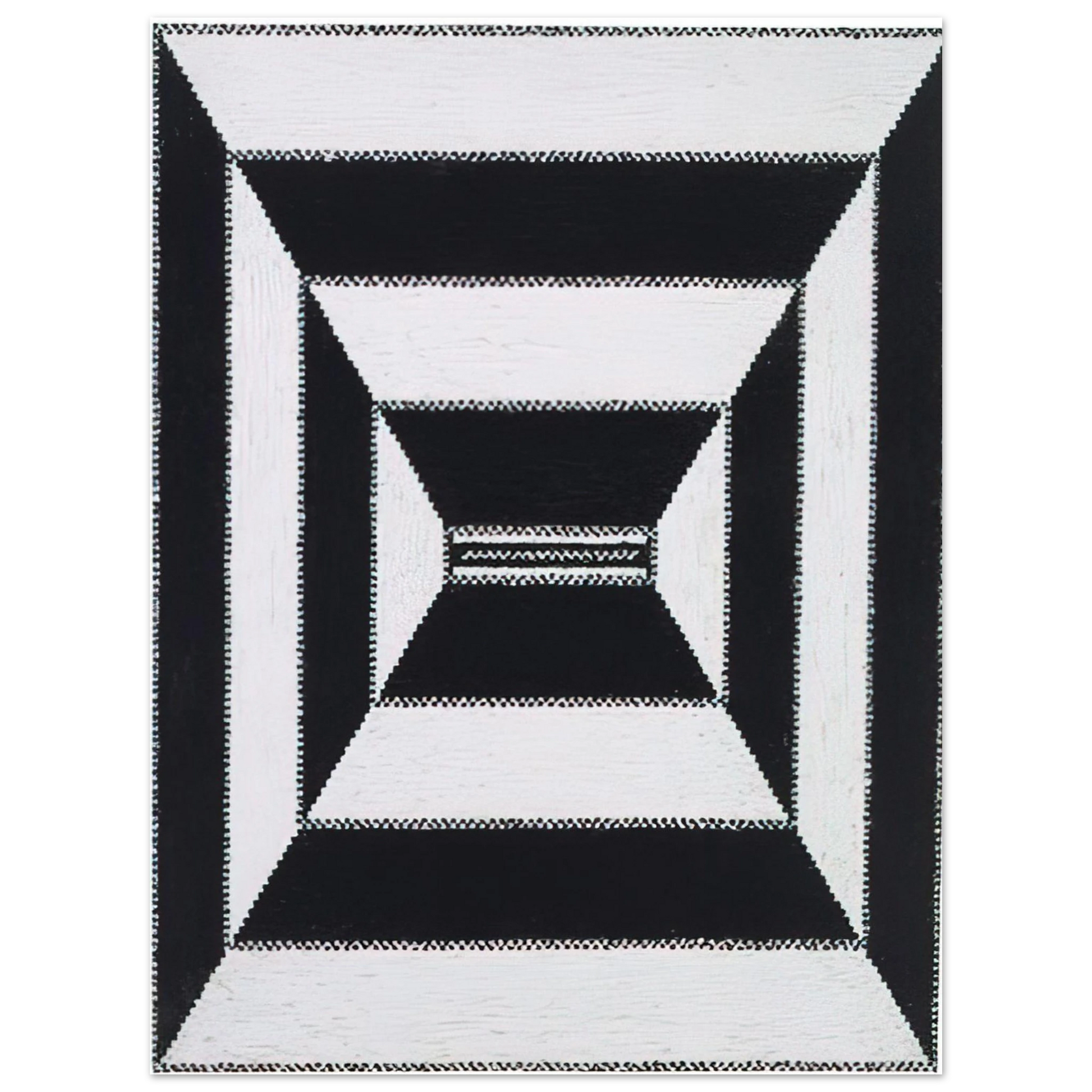 Alfred Jensen - The Acrobatic Rectangle, Per Six - 1967 Fine Art Poster - Default Title