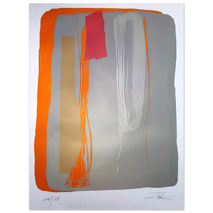Larry Zox - Untitled 6 - 1980  75x100 cm / 30x40inches Fine Art Poster