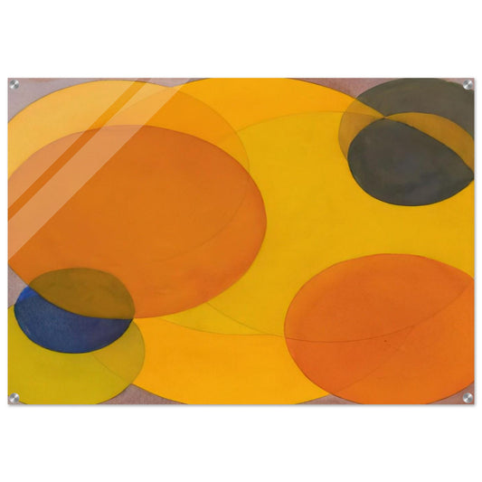 Morre XXII - Al Held Acrylic Print - 70x100 cm / 28x40″ inches