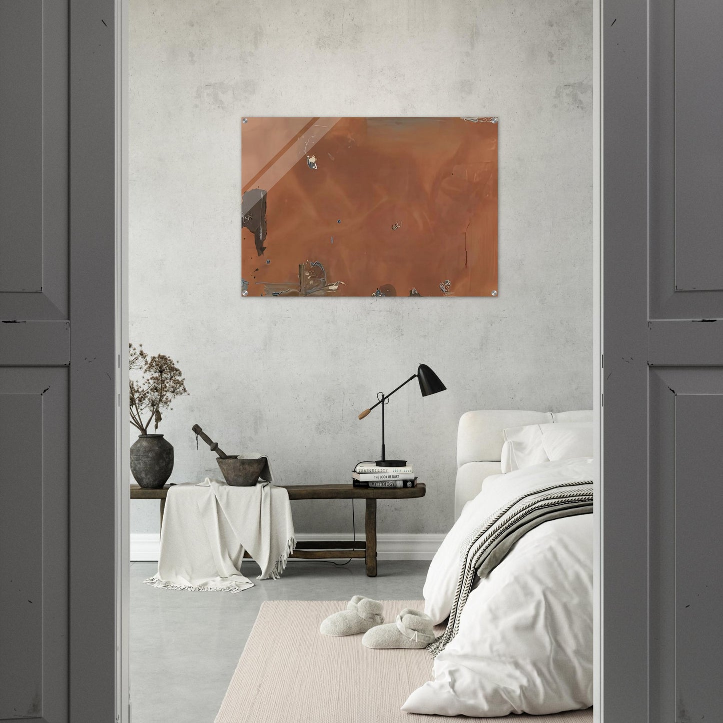 Into October, 1983- - Helen Frankenthaler Acrylic Print - 70x100 cm / 28x40″ inches | Helen Frankenthaler Wall Art | Helen Frankenthaler Prints