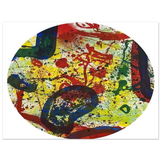 Sam Francis - untitled  sfe363  Fine Art Poster - Default Title