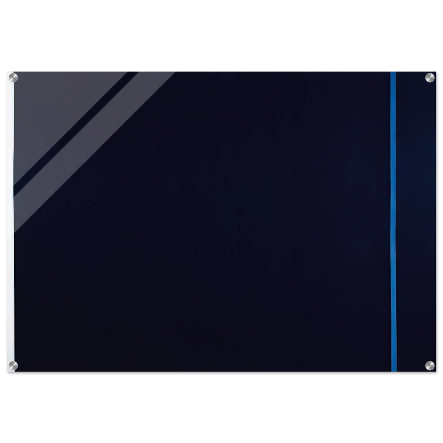 Midnight Blue - Barnett Newman Acrylic Print - 70x100 cm / 28x40″ inches | Barnett Newman Wall Art | Barnett Newman Prints