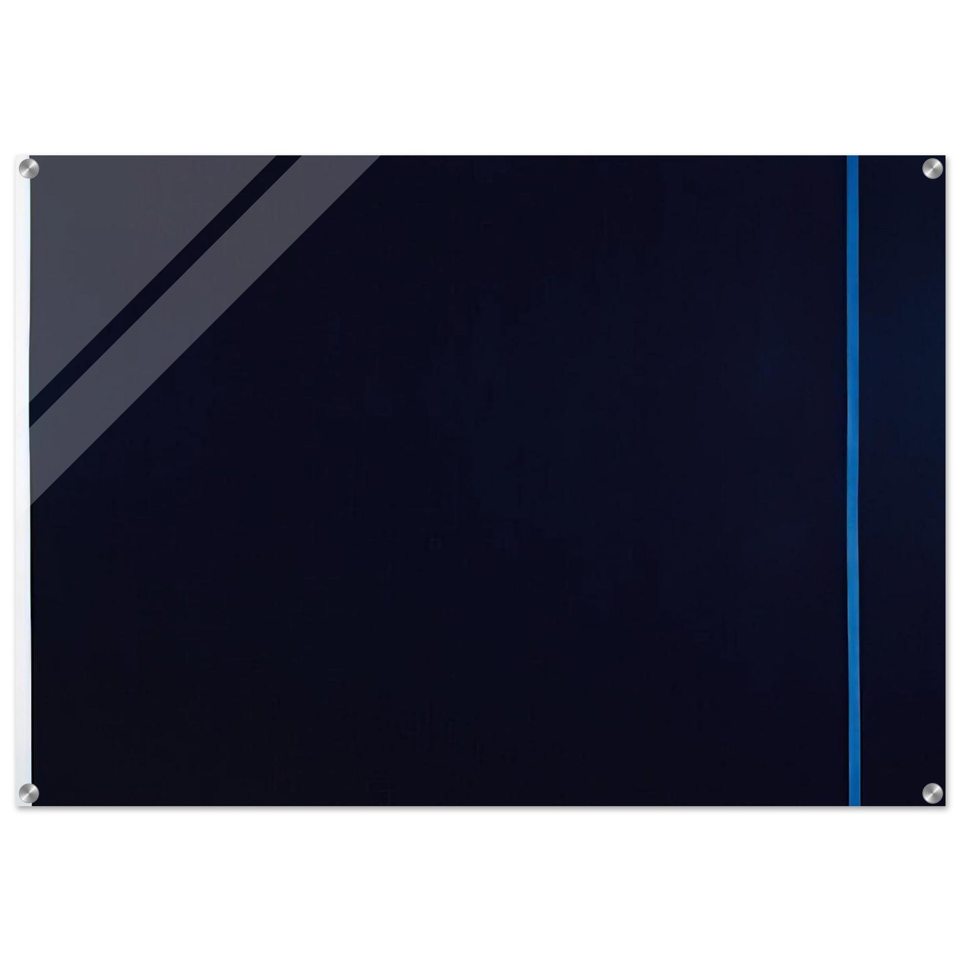 Midnight Blue - Barnett Newman Acrylic Print - 70x100 cm / 28x40″ inches | Barnett Newman Wall Art | Barnett Newman Prints