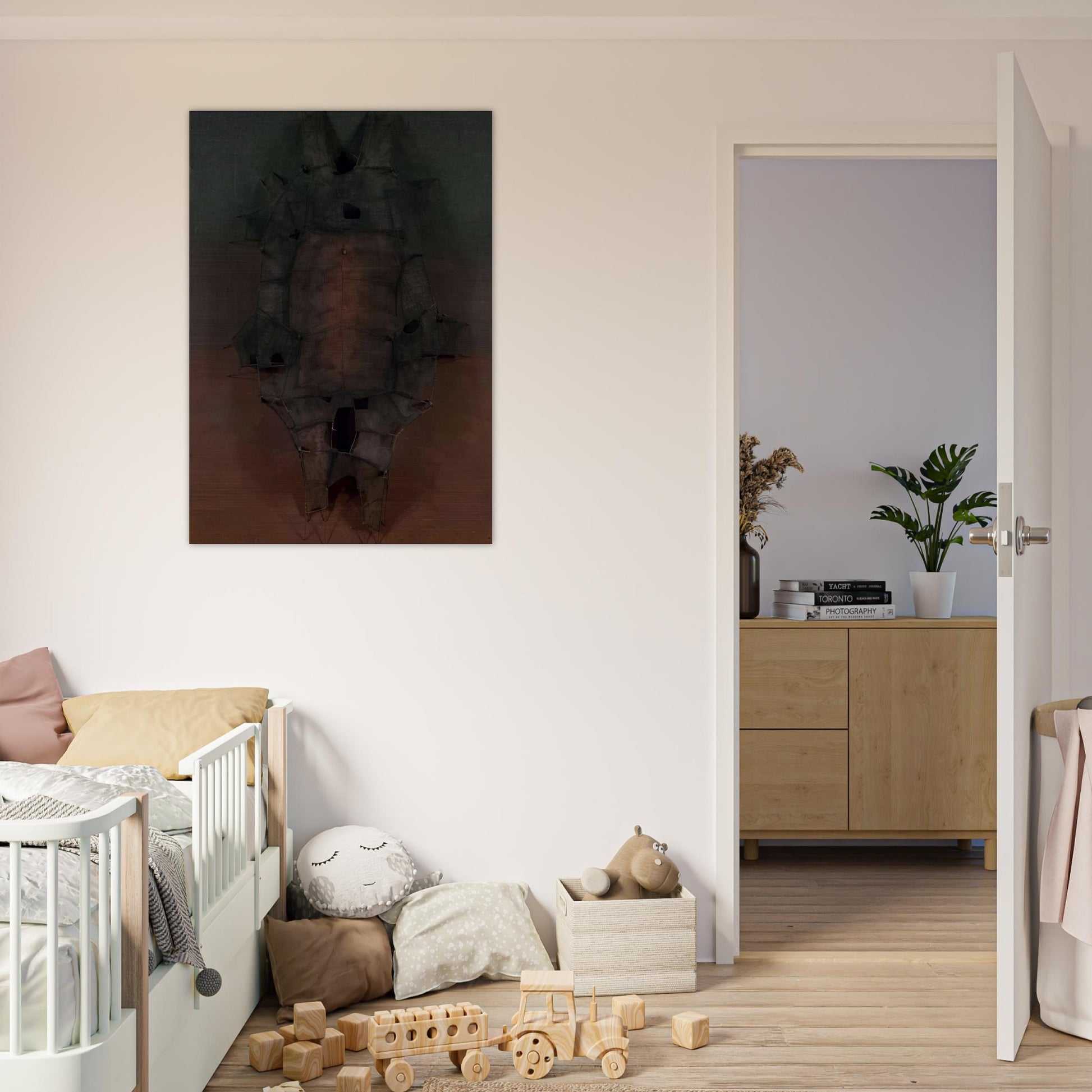 Metamorfosis Espejo Roto - 1962 - Manuel Rivera Brushed Aluminum Print - 70x100 cm / 28x40 inches | Manuel Rivera Aluminum Print | Manuel Rivera Prints