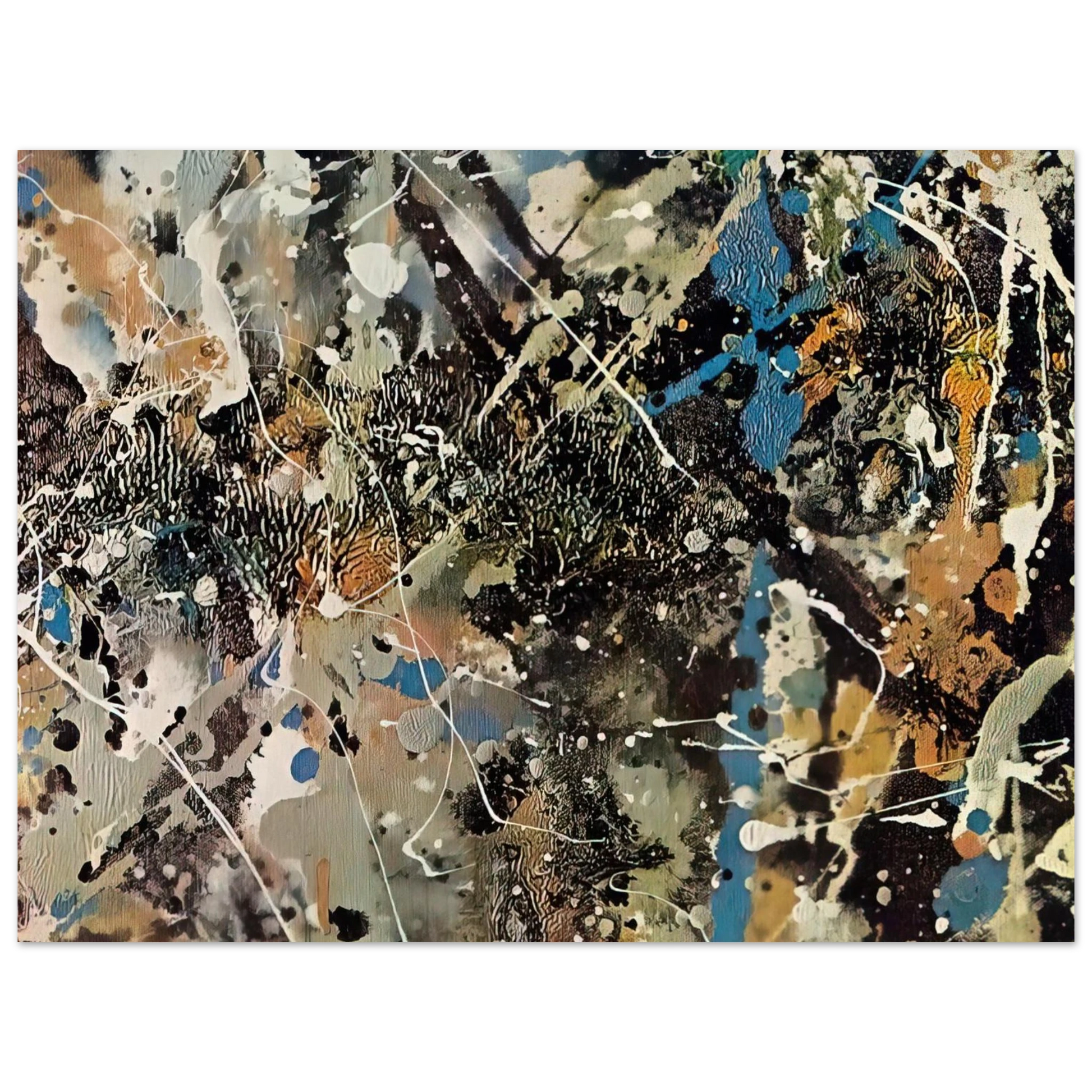 Jackson Pollock - NOT_DETECTED_185248 Fine Art Poster - Default Title