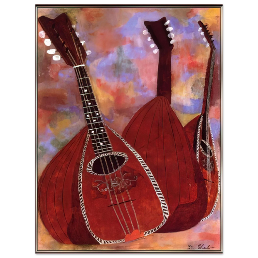 Ben Shahn - THREE LUTES Fine Art Poster - Default Title