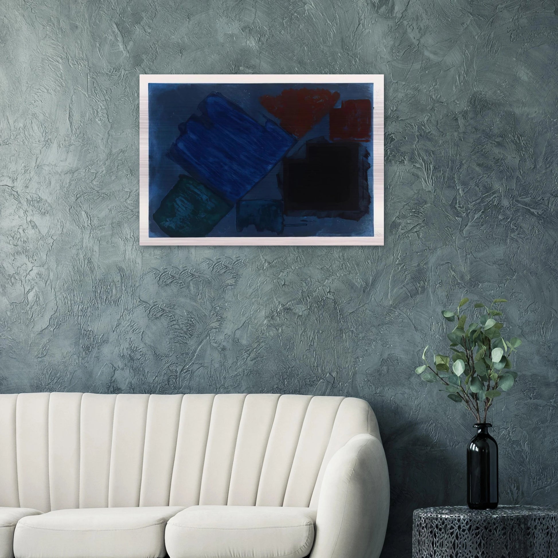 Splay - 1979 - John Hoyland Brushed Aluminum Print - 70x100 cm / 28x40 inches | John Hoyland Aluminum Print | John Hoyland Prints
