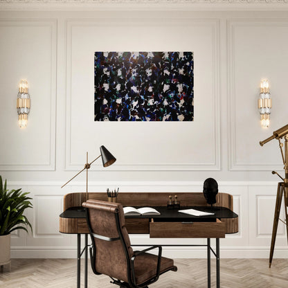Free Floating Clouds - Sam Francis Brushed Aluminum Print - 70x100 cm / 28x40 inches | Sam Francis Aluminum Print | Sam Francis Prints