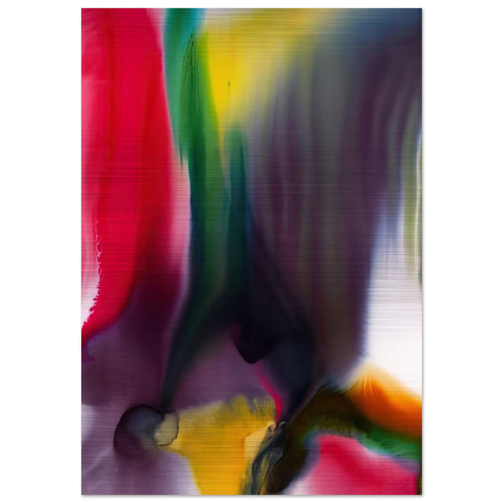 Phenomena Agate Bridge - Paul Jenkins Brushed Aluminum Print - 70x100 cm / 28x40 inches | Paul Jenkins Aluminum Print | Paul Jenkins Prints