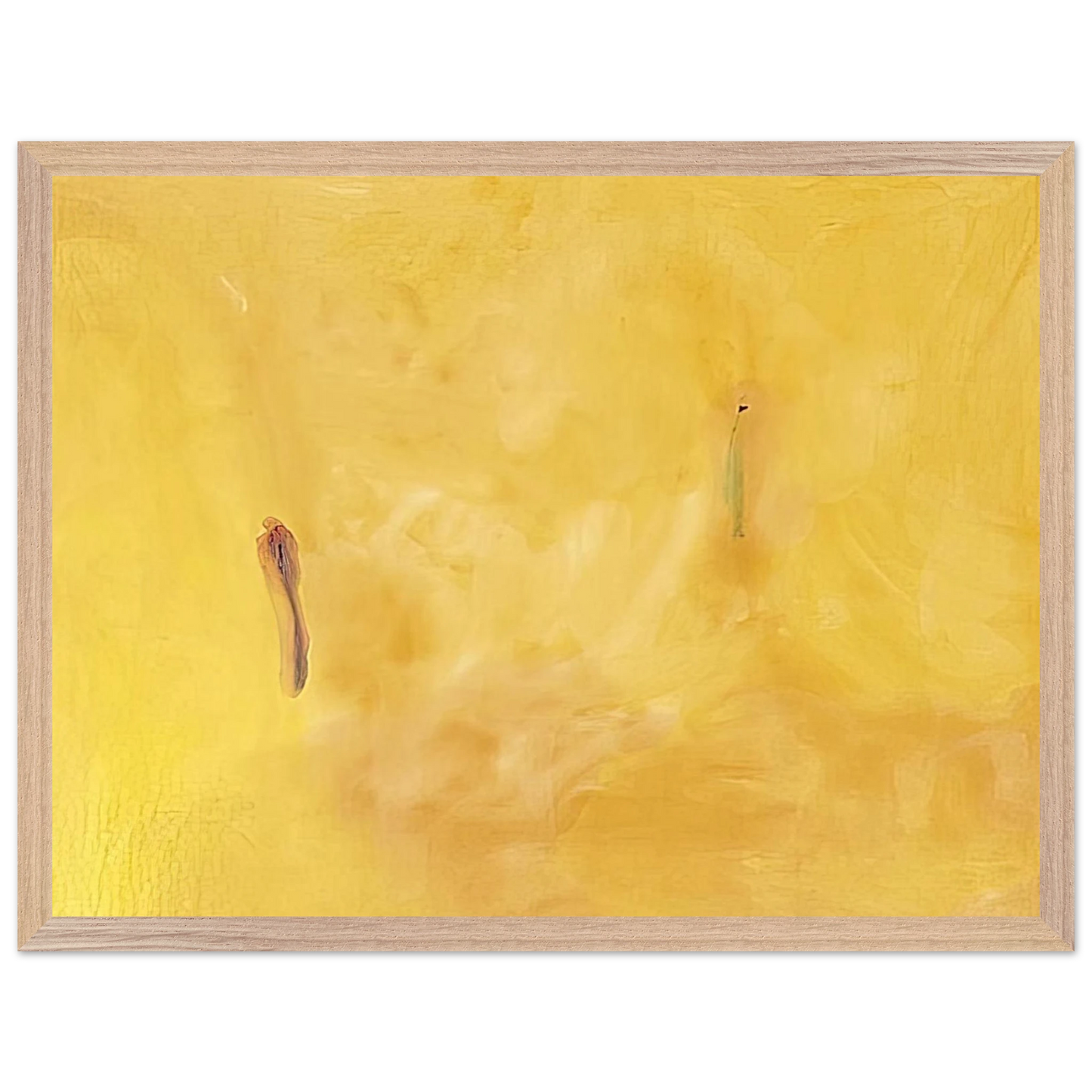 Helen Frankenthaler - Earliness - 1975 Wall art - 50x70 cm / 20x28 inches - Premium Wooden Framed Poster With Fine Art Paper - White frame