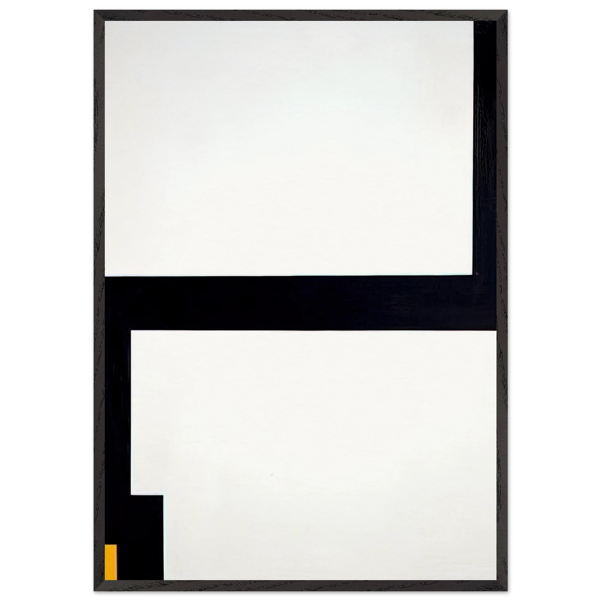 Thalocropolis - Al Held Framed Art Print – Black Wooden Frame - Default Title - -Framed Art Print