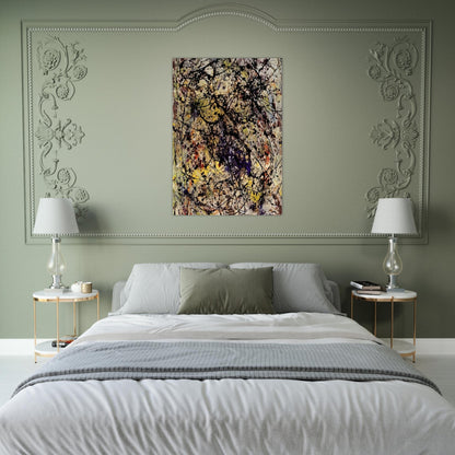 REFLECTIONS OF THE BIG DIPPER 1947 - Jackson Pollock Brushed Aluminum Print - 70x100 cm / 28x40 inches | Jackson Pollock Aluminum Print | Jackson Pollock Prints