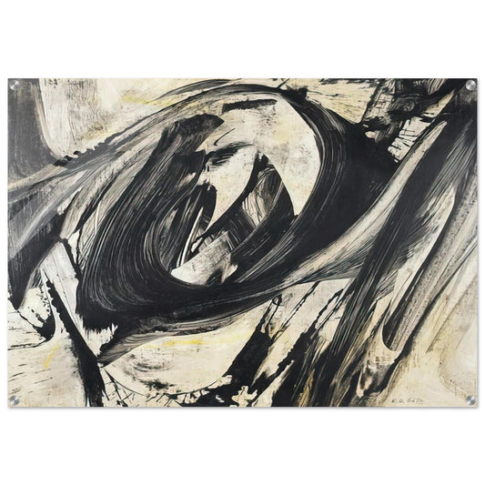 Karant 5.7.1957 - Karl Otto Gotz Acrylic Print - 70x100 cm / 28x40″ inches