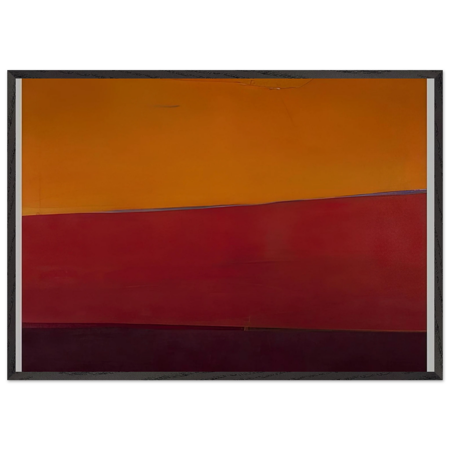 Washington DC December 1964 10 I - 1964 N2 - Edward Corbett Framed Art Print – Black Wooden Frame - Default Title - -Framed Art Print