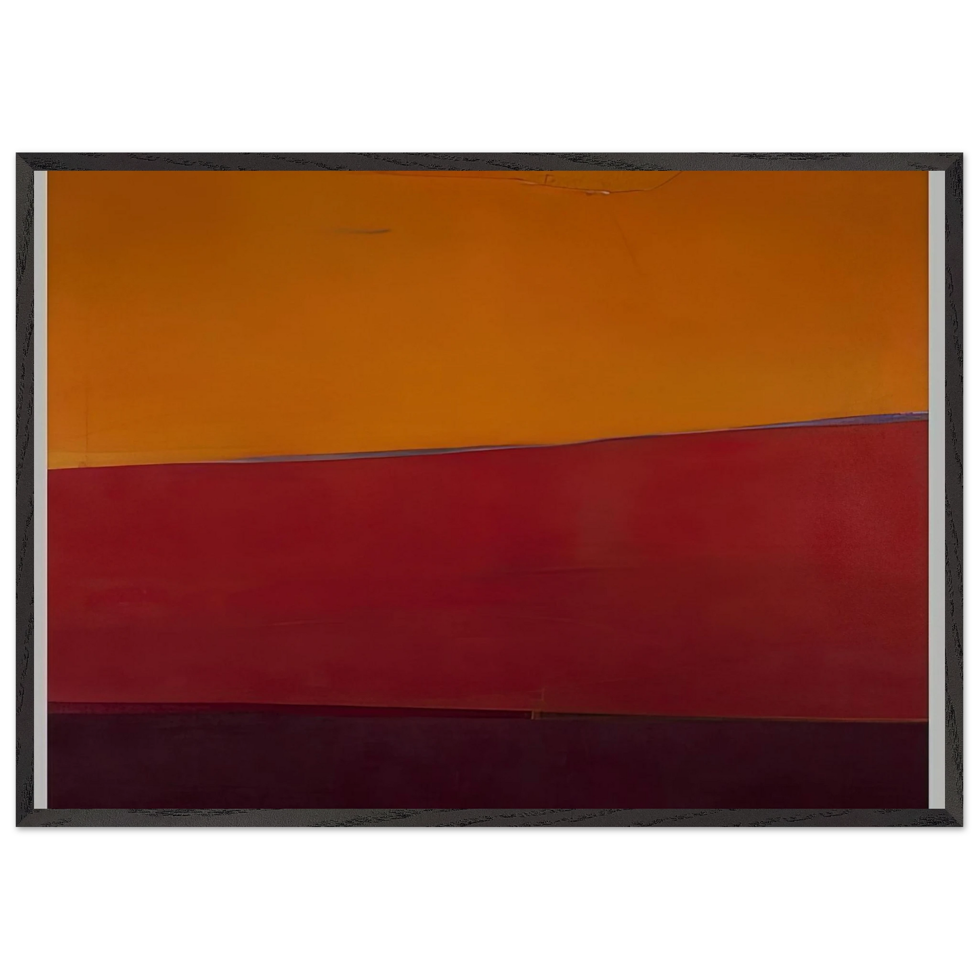 Washington DC December 1964 10 I - 1964 N2 - Edward Corbett Framed Art Print – Black Wooden Frame - Default Title - -Framed Art Print