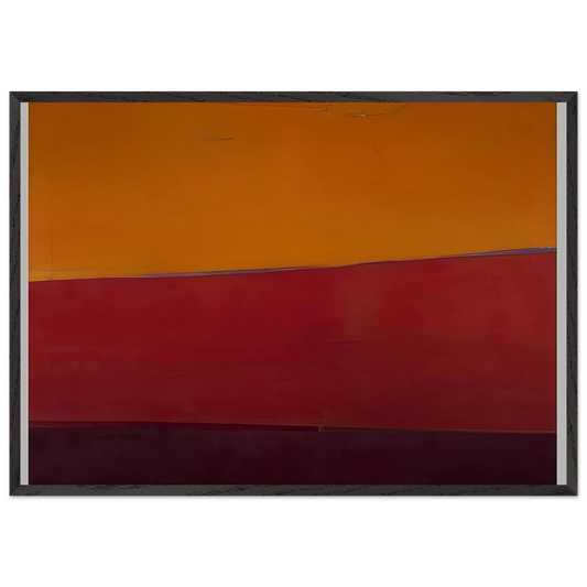 Washington DC December 1964 10 I - 1964 N2 - Edward Corbett Framed Art Print – Black Wooden Frame - Default Title - -Framed Art Print