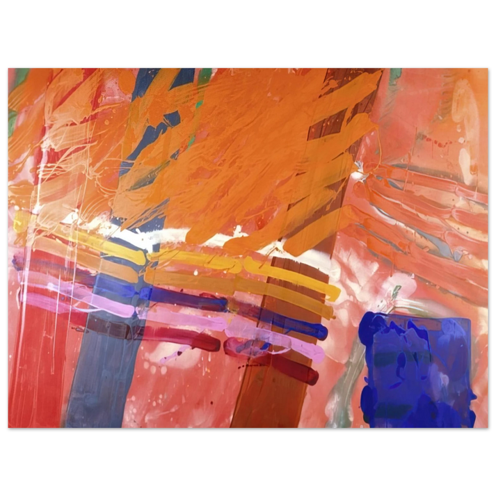Albert Irvin - Renfrew - 1983  75x100 cm / 30x40inches Fine Art Poster