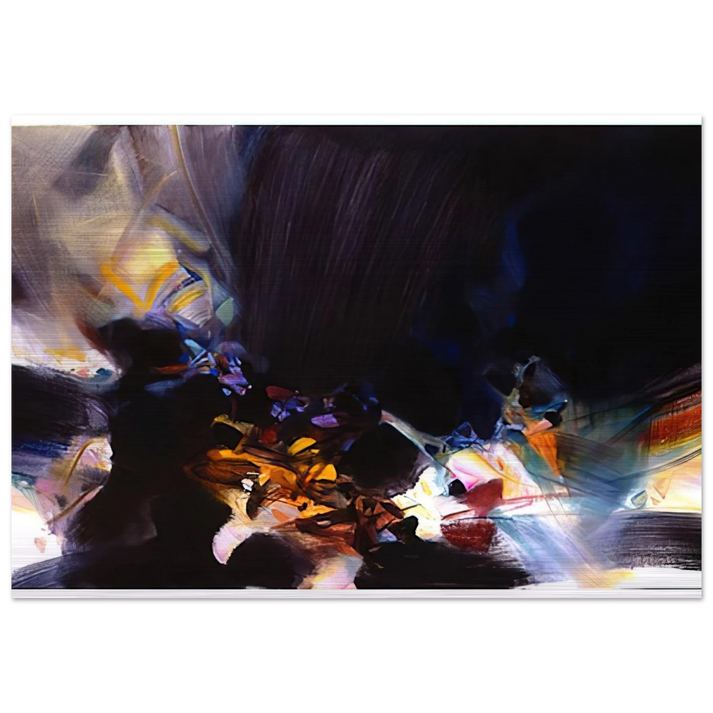 RITUELS 1996 - Chu teh Chun Brushed Aluminum Print - 70x100 cm / 28x40 inches | Chu teh Chun Aluminum Print | Chu teh Chun Prints