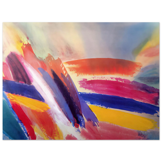 Ronnie Landfield - Spirit On High - 1995 Fine Art Poster - Default Title