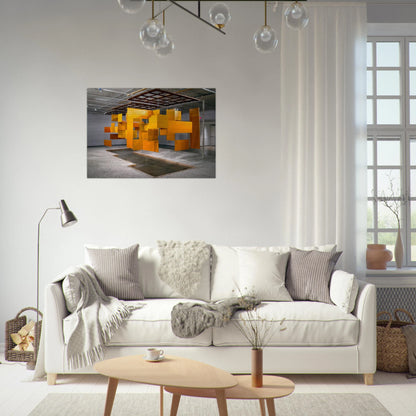 Grand Nucleus - Helio Oiticica Brushed Aluminum Print - 70x100 cm / 28x40 inches | Helio Oiticica Aluminum Print | Helio Oiticica Prints